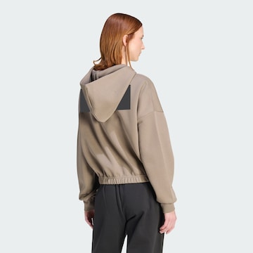 ADIDAS PERFORMANCE Sportief sweatshirt 'AUDI REVOLUT F1 TEAM ELEVATED' in Bruin