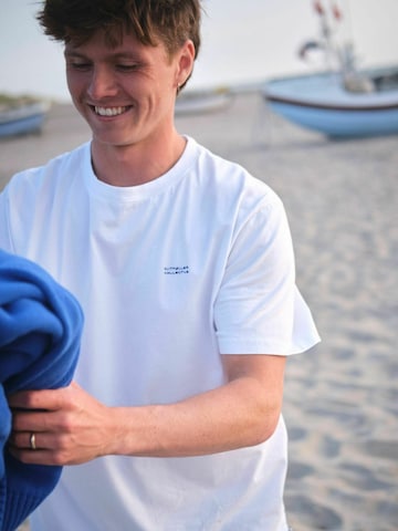 Coupe regular Chemise ' Frank ' Klitmøller en blanc