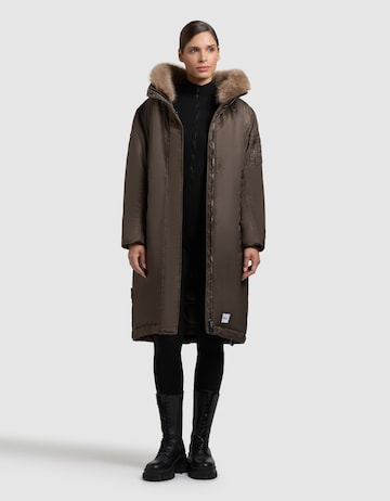 Veste d’hiver 'Oliva' khujo en marron