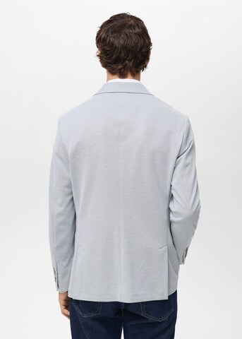 MANGO MAN Regular fit Suit Jacket in Blue