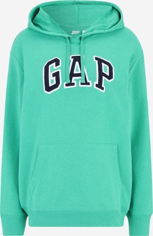 zaļš Gap Tall Sportisks džemperis 'HERITAGE': no priekšpuses