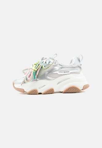 STEVE MADDEN - Zapatillas deportivas bajas 'Pryce' en plata: frente