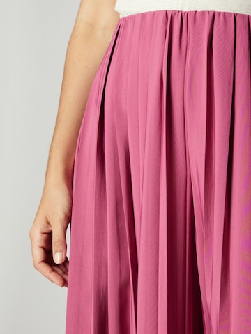 Wide leg Pantaloni 'Lucila' de la Guido Maria Kretschmer Women pe roz