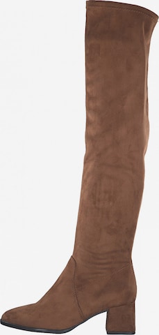 TAMARIS Over the Knee Boots in Brown