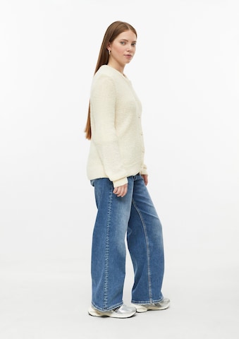 QS Knit cardigan in Beige