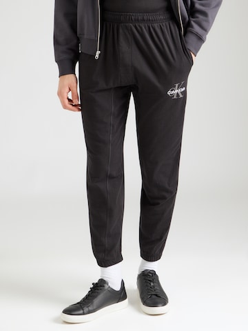 Calvin Klein Underwear Конический (Tapered) Штаны в Черный: спереди