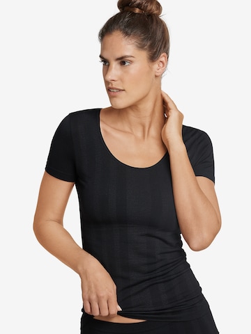 SCHIESSER Shirt in Black: front