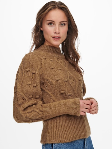 ONLY Sweater 'Poppy' in Brown