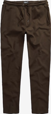 Men Plus Hose in Braun: Vorderseite