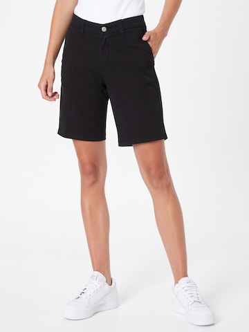 SELECTED FEMME Regular Broek 'Miley' in Zwart: voorkant