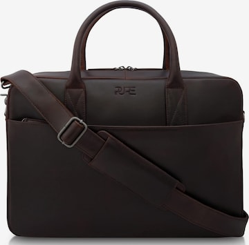 PURE Studios Laptop bag 'NAOS' in Brown: front