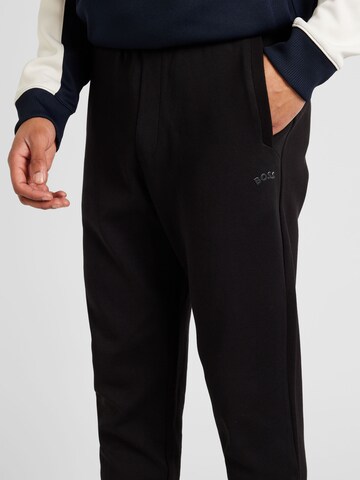 BOSS Tapered Broek 'Hadiko' in Zwart