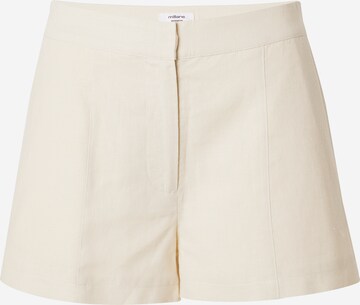 regular Pantaloni 'Josina' di millane in bianco: frontale