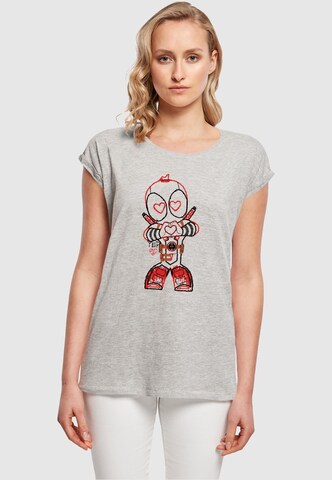 Maglietta di ABSOLUTE CULT in grigio: frontale