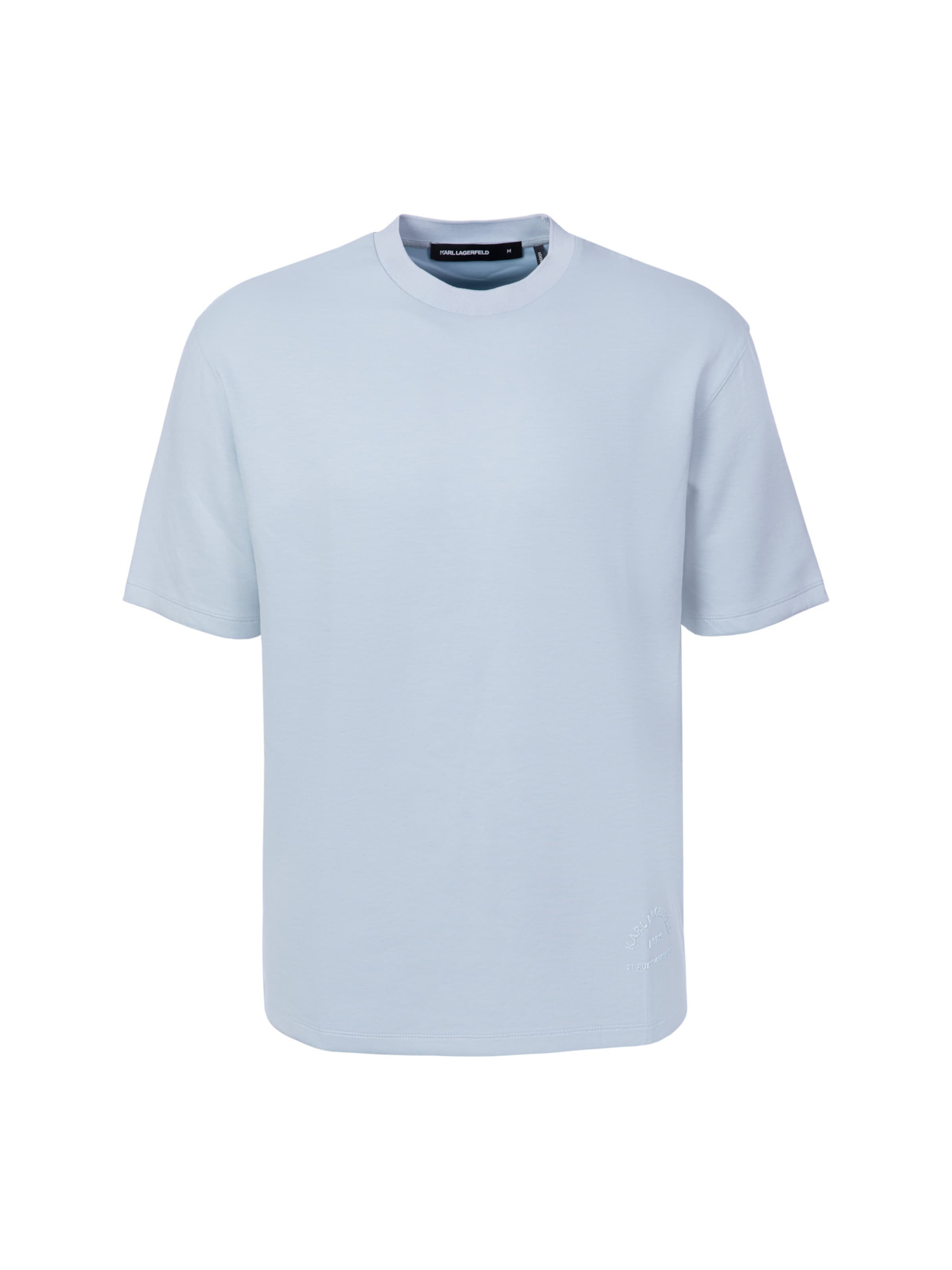 Karl Lagerfeld - Camisa em azul: frente