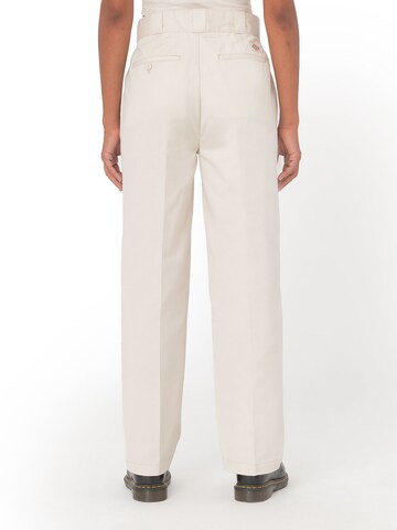 Regular Pantalon DICKIES en blanc