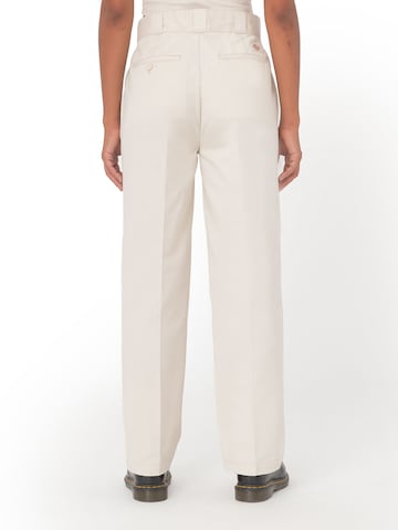 DICKIES Normalny krój Spodnie w kolorze biały