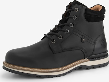 Travelin Boots 'Sig' in Zwart: voorkant