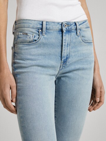 Pepe Jeans Skinny Džíny – modrá