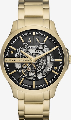 ARMANI EXCHANGE Analog Watch in Gold: front