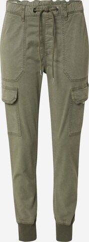 Pepe Jeans Tapered Cargo Jeans 'New Crusade' in Green: front