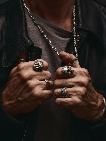 REYTEL Ketting 'MEMENTO MORI' in Zilver