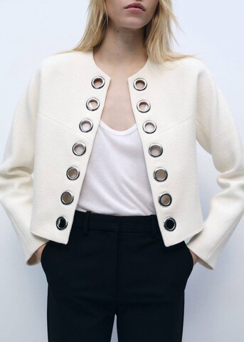 MANGO Between-Season Jacket 'Kiwi' in White