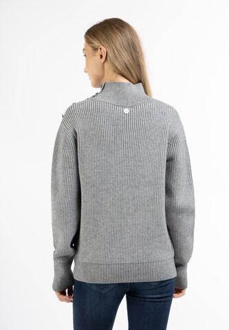 DreiMaster Maritim Sweater 'Palpito' in Grey