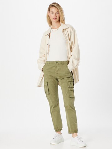 REPLAY - Tapered Pantalón cargo en verde