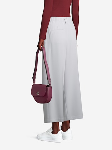 Calvin Klein Jeans Crossbody Bag 'MINIMAL MONOGRAM SADDLE' in Red