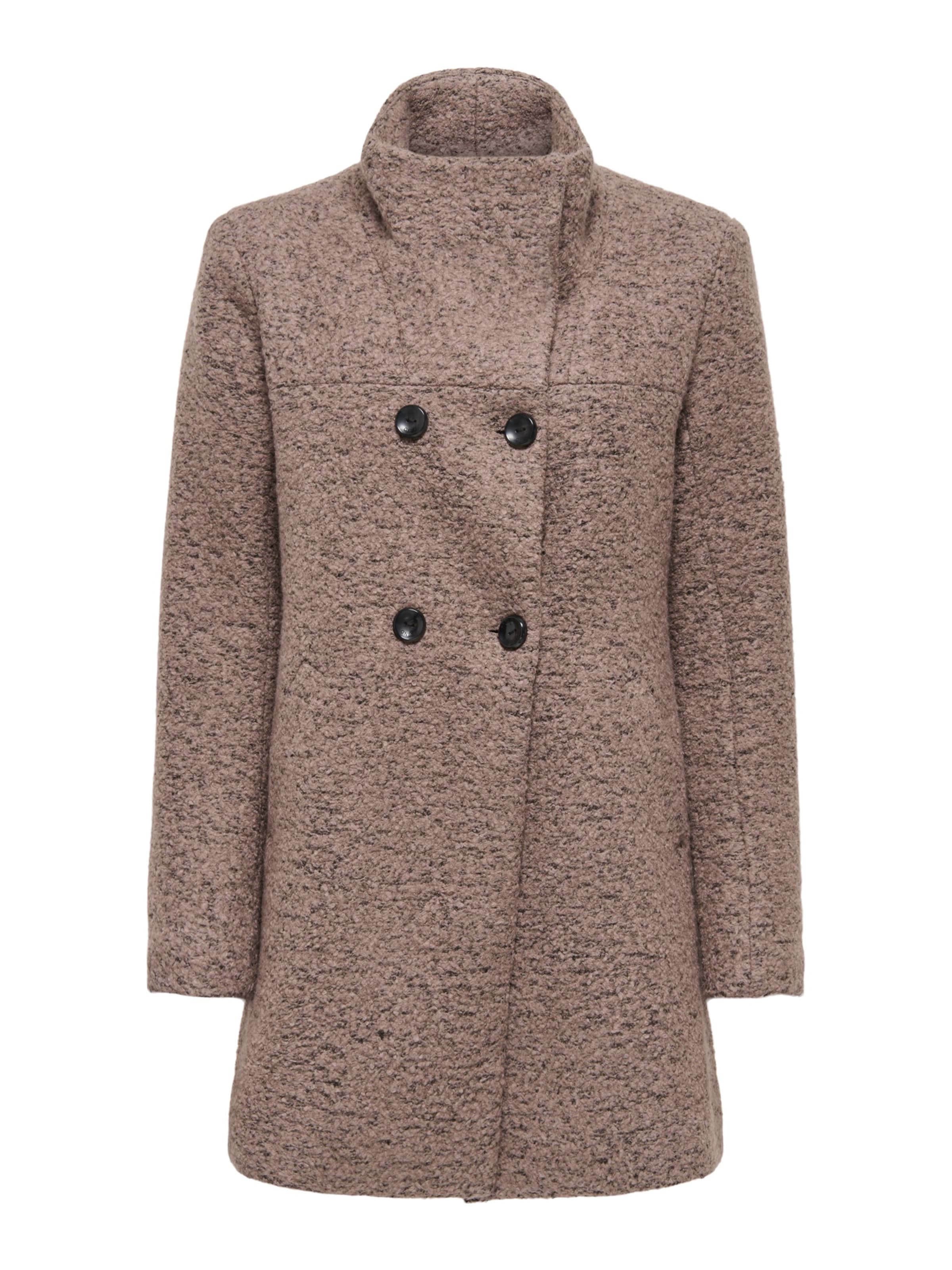 ONLY Between-Seasons Coat 'NEW SOPHIA' in Brown: front