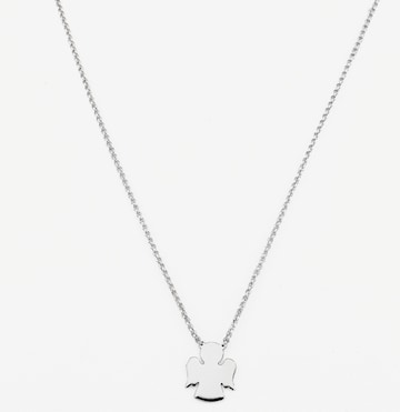 Amen Necklace in Silver: front