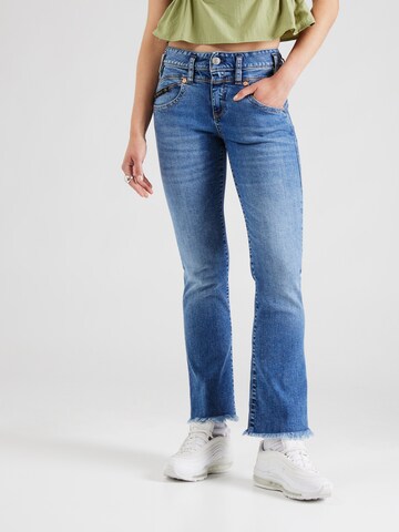 Herrlicher Boot cut Jeans 'Pearl' in Blue: front