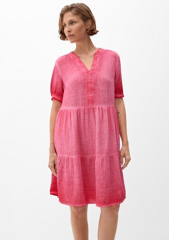 s.Oliver Shirt Dress in Pink: front