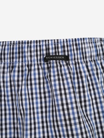 SCHIESSER Boxershorts i blå