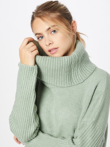 ABOUT YOU Oversized Sweater 'Franka' in Green