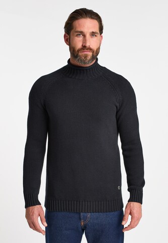 DreiMaster Maritim Пуловер 'Abrel' в черно: отпред