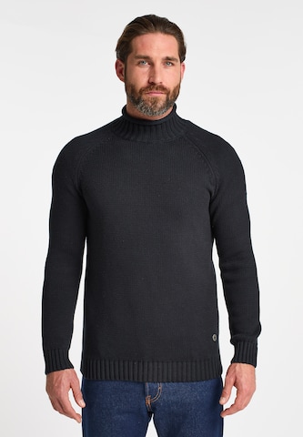 DreiMaster Maritim Sweater 'Abrel' in Black: front