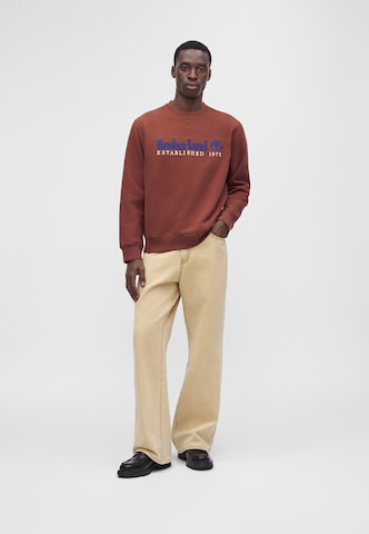TIMBERLAND - Sudadera 'ESTABLISHED 1973' en marrón