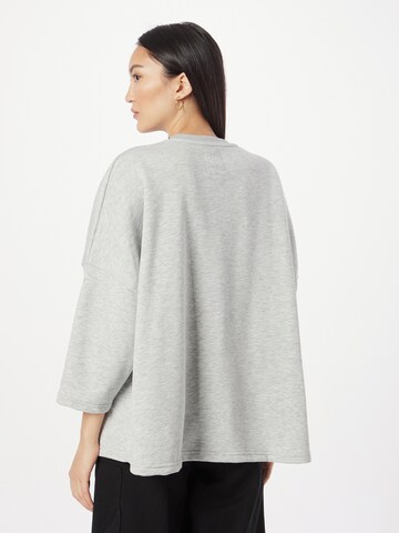 ALPHA INDUSTRIES Sweatshirt 'Crystal' i grå
