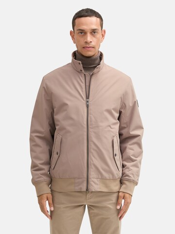 Veste mi-saison TOM TAILOR en marron : devant