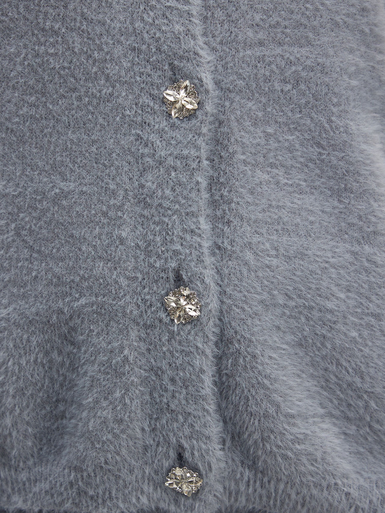 EDITED Producten Gebreid vest 'Konny' Grijs