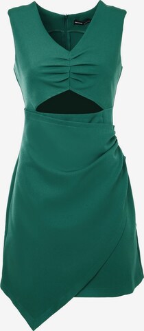 Awesome Apparel Dress in Green: front