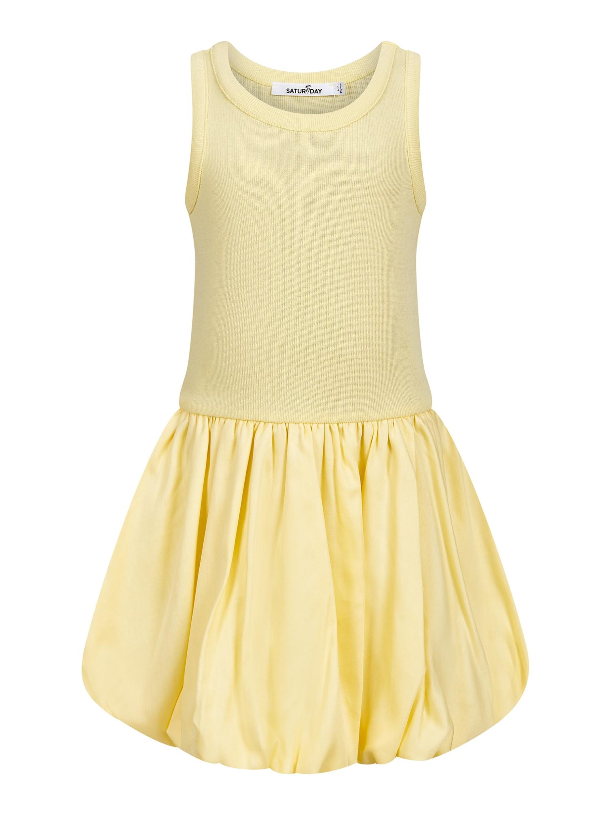 SATURNDAY Kleid 'Balloon' in Gelb: Vorderseite