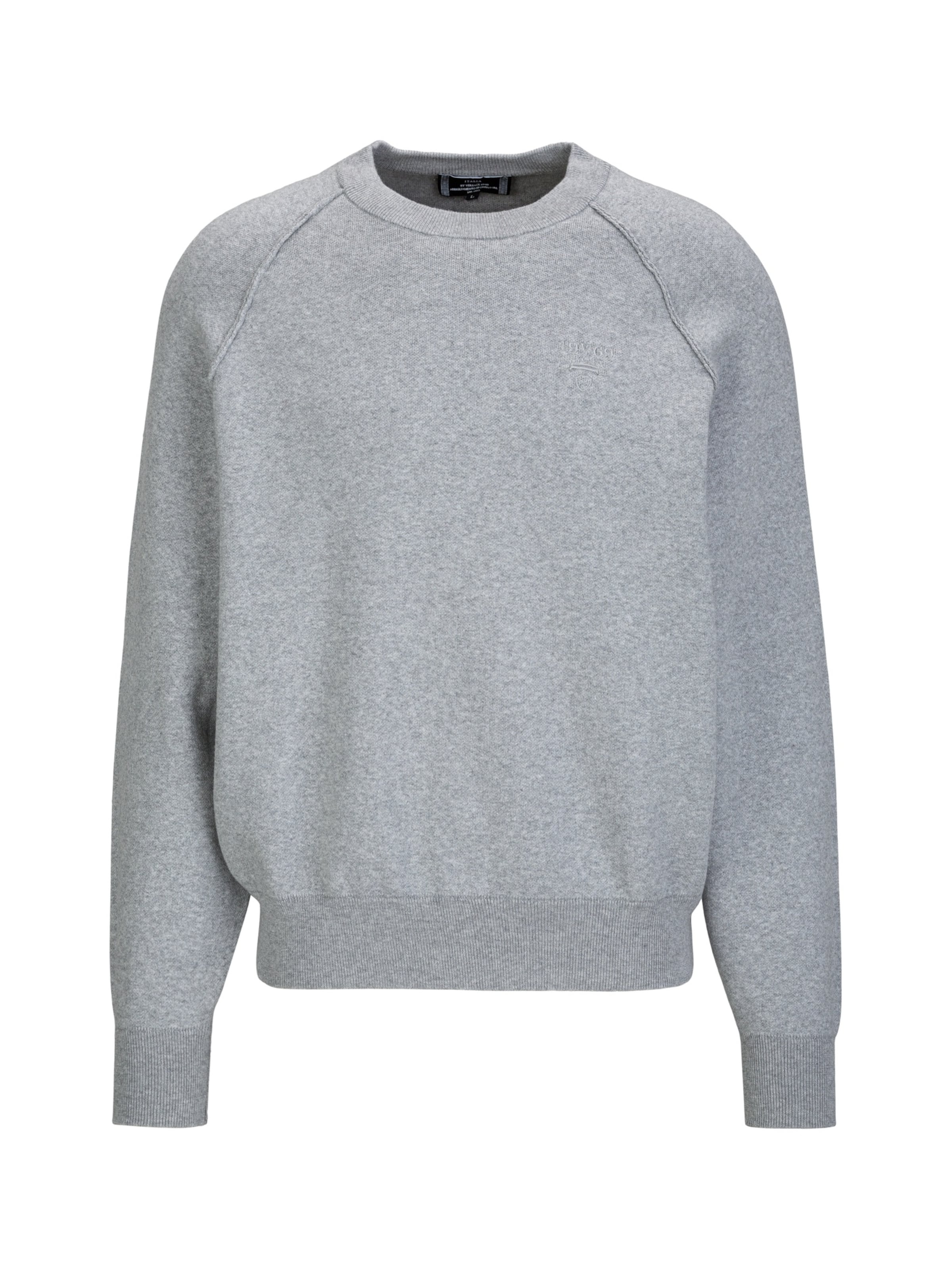 Pull-over 'Lito' 19V69 ITALIA en gris : devant