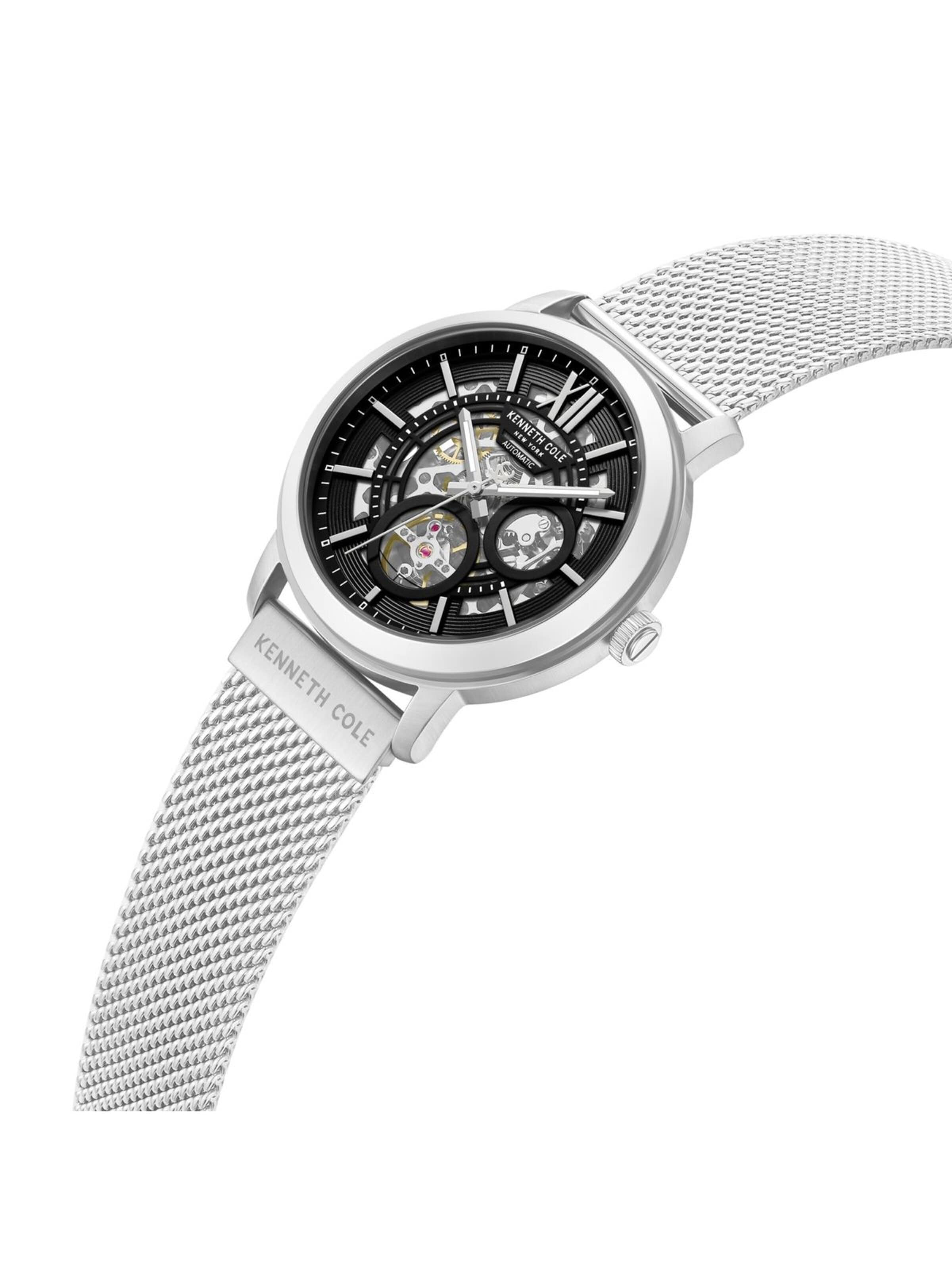Kenneth Cole Analoguhr 'Pacific'‌‌‌‌‌‌‌‌‌‌ in Schwarz