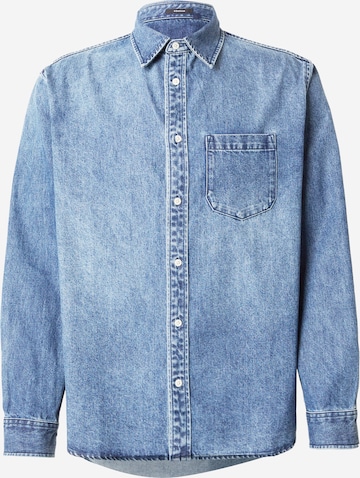 Coupe regular Chemise 'NOAH' DENHAM en bleu : devant