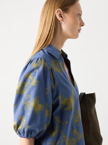 MOS MOSH Μπλούζα 'MMAlina Kleo' σε μπλε