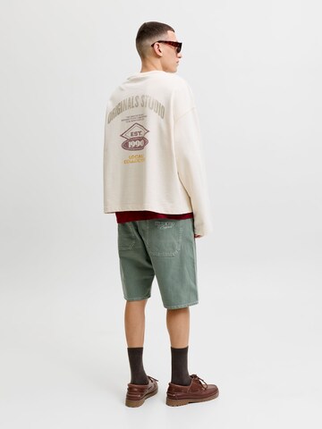 JACK & JONES Baggy Jeans 'JJAlex' in Groen