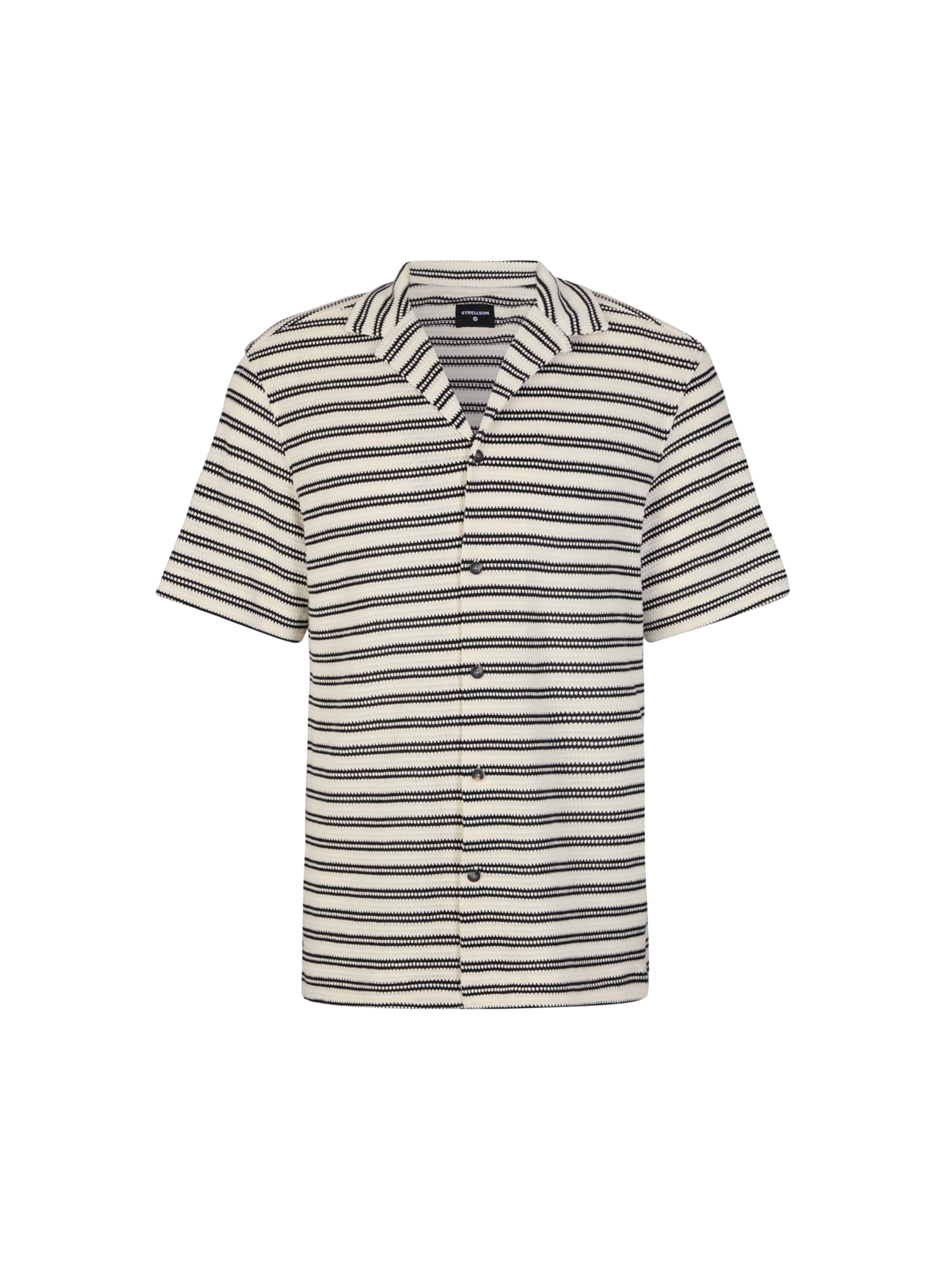 STRELLSON Regular fit Button Up Shirt 'Cliro' in Black: front